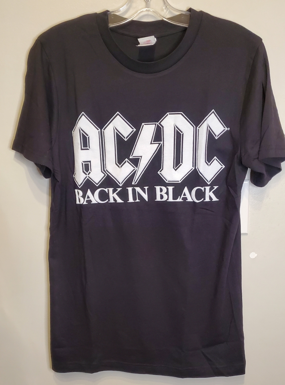 283. NWOT AC/DC 'Back In Black' Double Sided T-Shirt